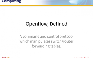 A Brief Introduction To OpenFlow