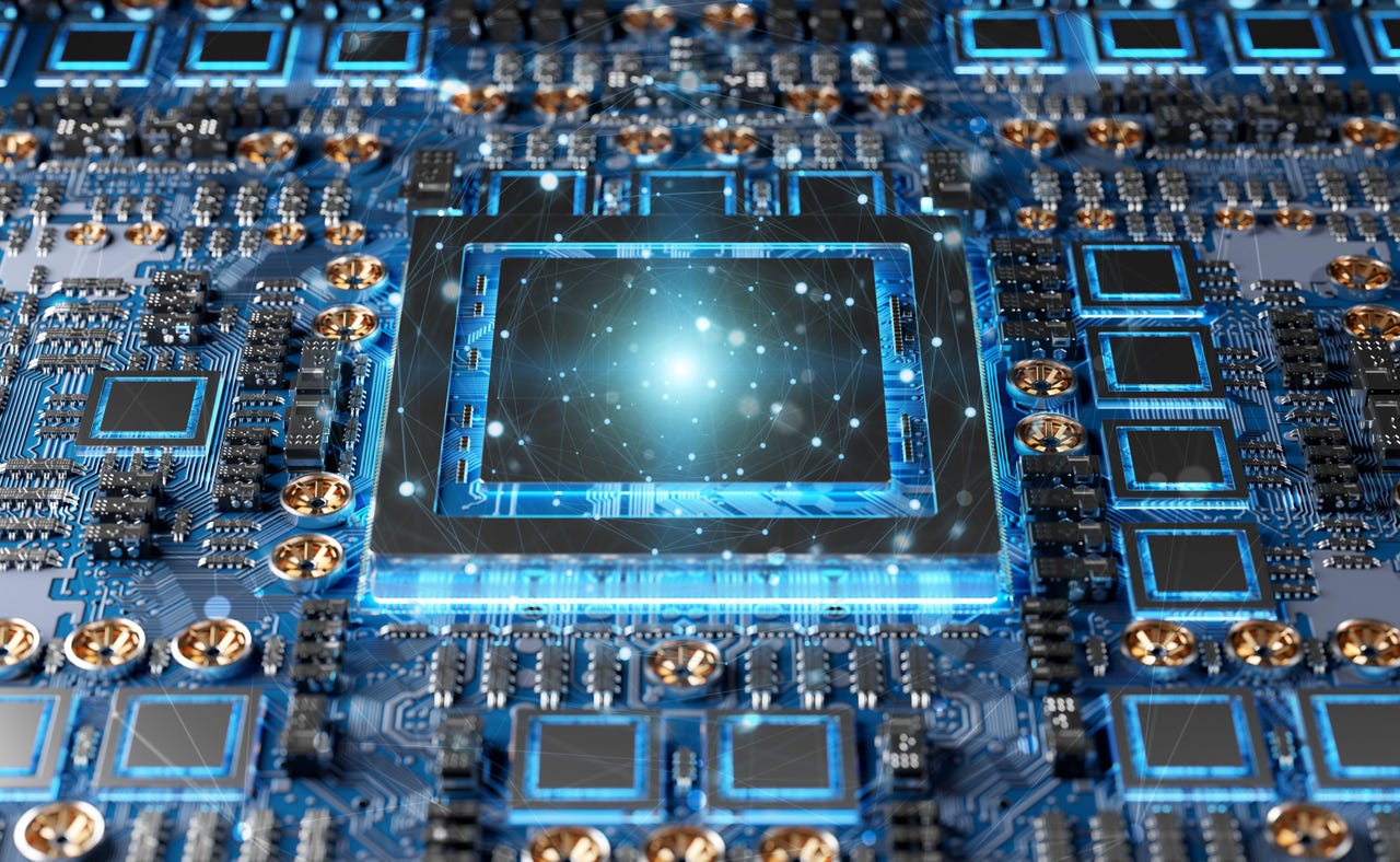 Close-up view of a modern GPU card with circuit and connections Close-up view of a modern GPU card with circuit and connections