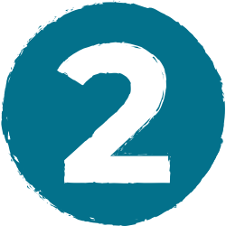 Illustration of a number 2