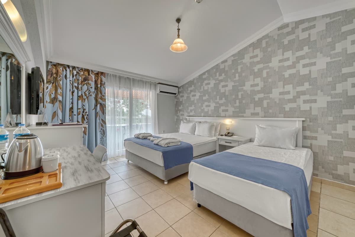 Wohnbeispiel Doppelzimmer Garten Nebengeb&auml;ude