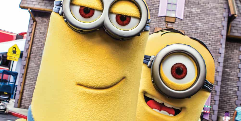 Zwei Minions im Universal Orlando Resort