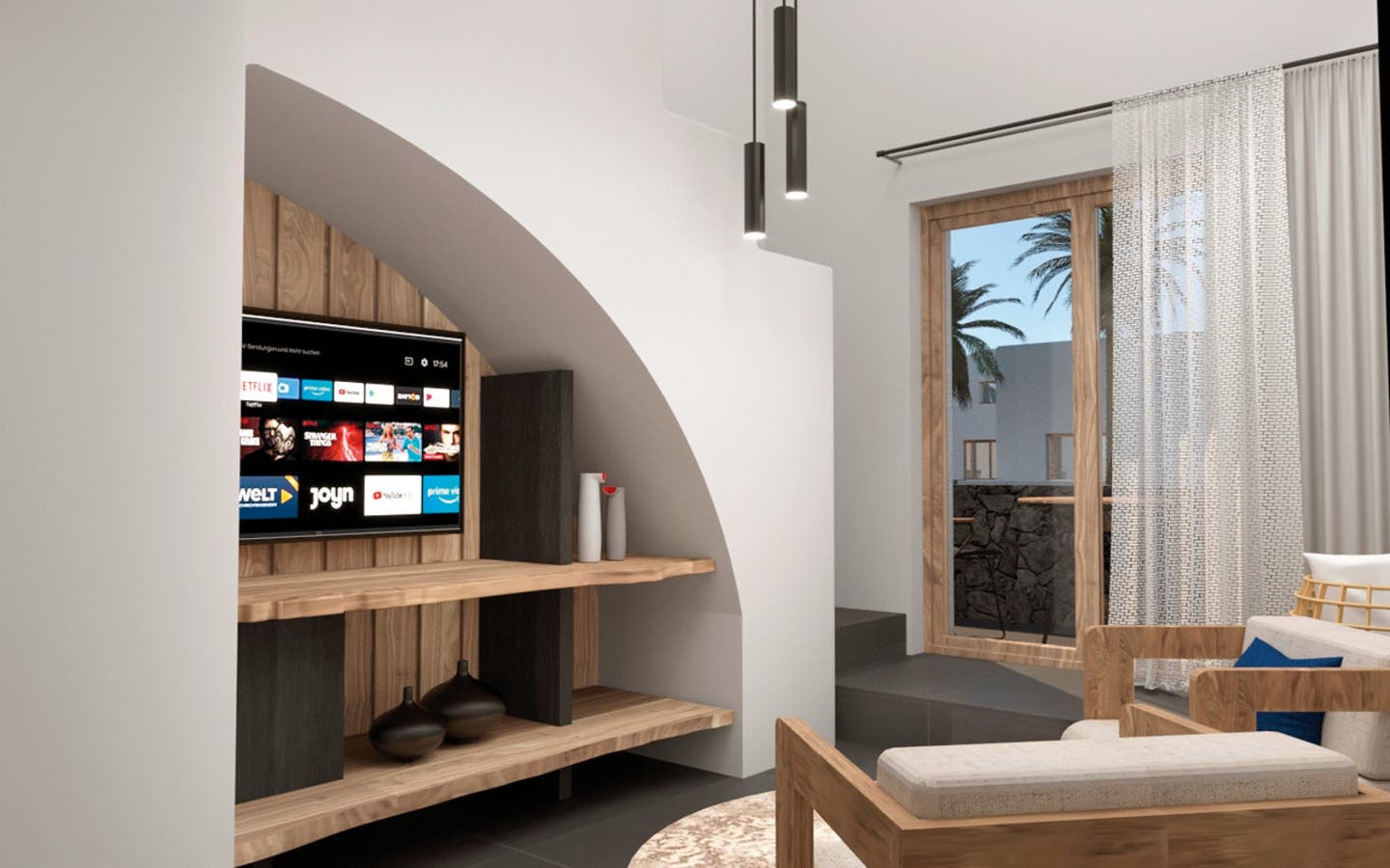 Wohnbeispiel Juniorsuite Juniorsuite Land- oder Poolblick