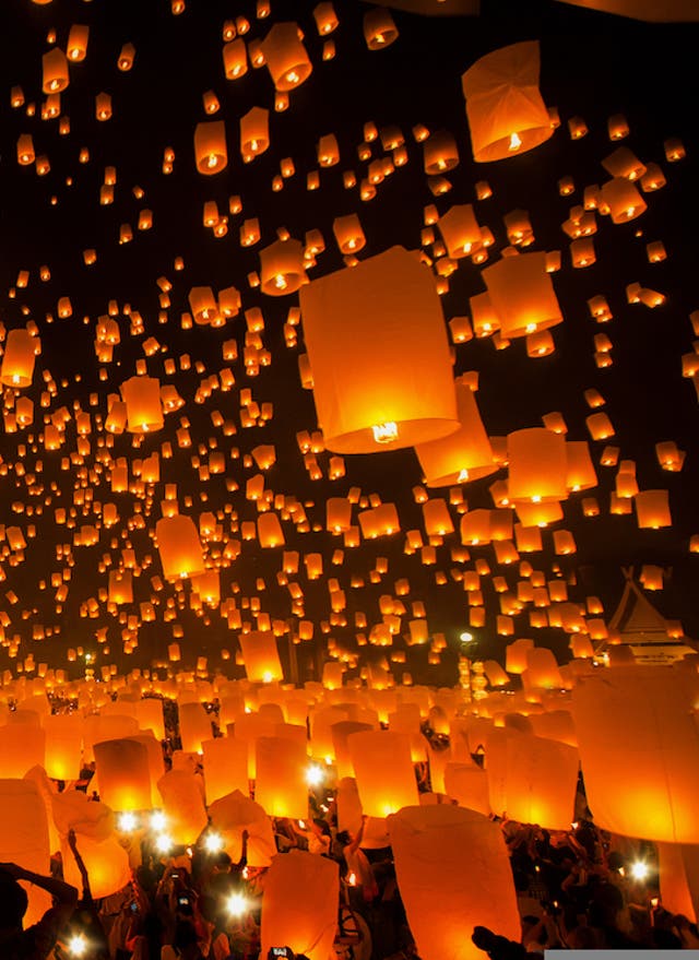 Loy-Krathong-Fest in Thailand Loy Krathong – eines der schönsten und imposantesten Feste Thailands