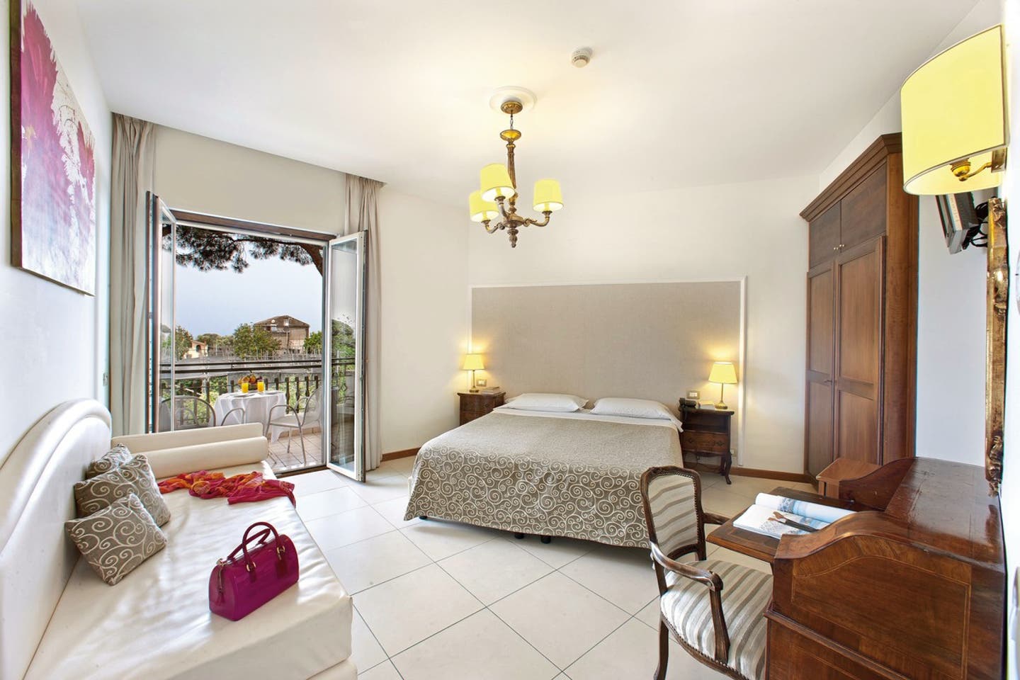 Wohnbeispiel Doppelzimmer mit Panoramablick