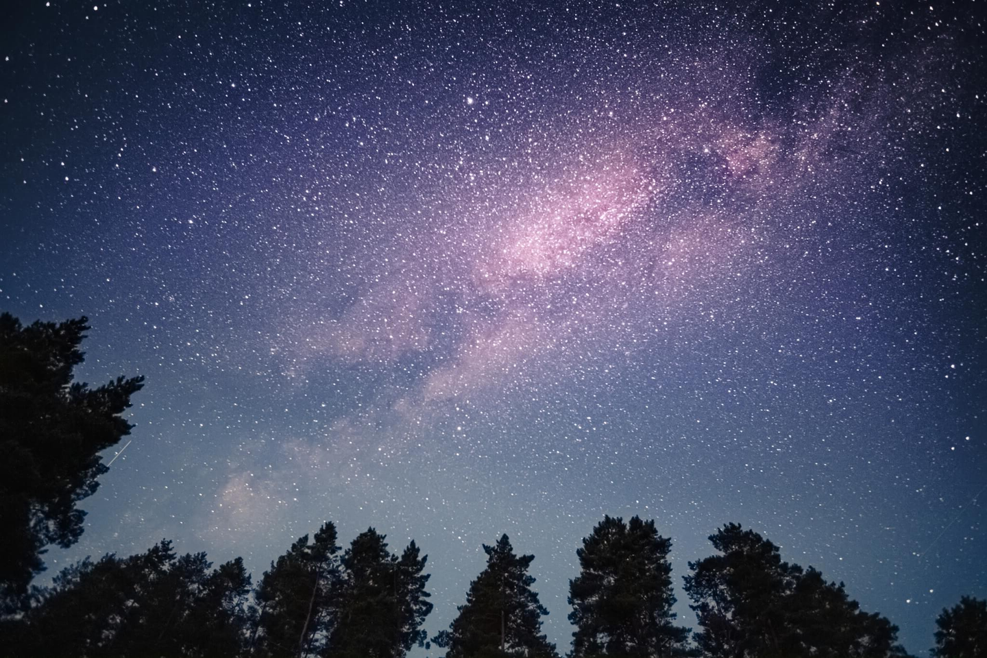 Dunkle Fotospots in Deutschland: Nächtlicher Sternenhimmel