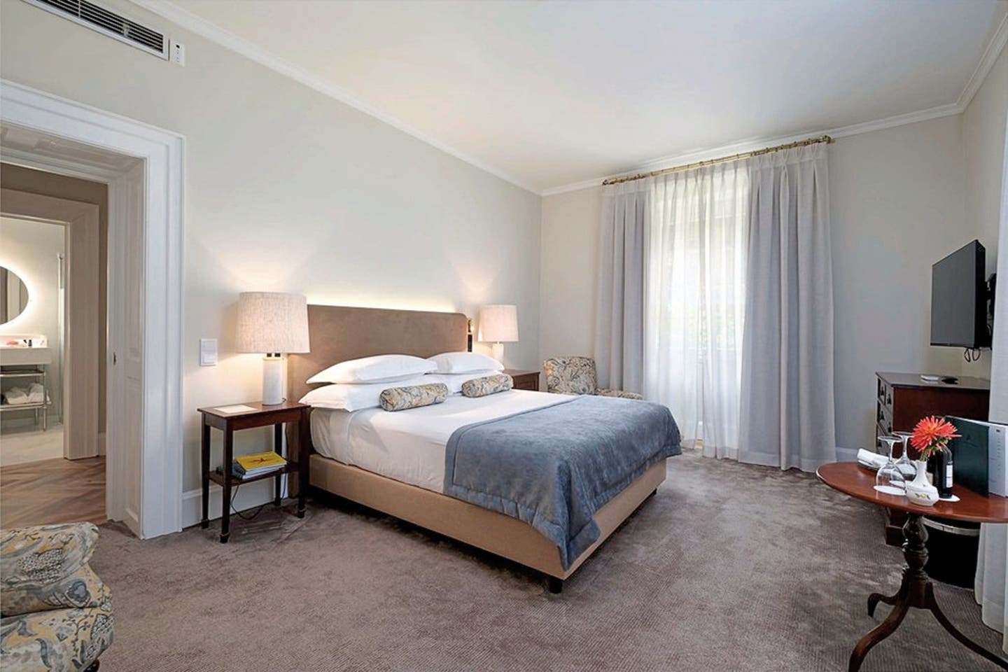 Wohnbeispiel Doppelzimmer Deluxe Haupthaus