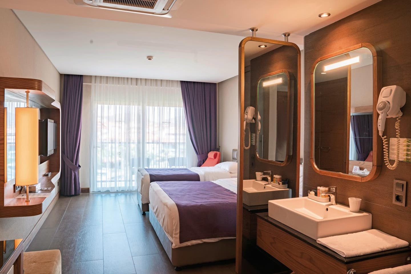 Wohnbeispiel Doppelzimmer seitl. Meerblick