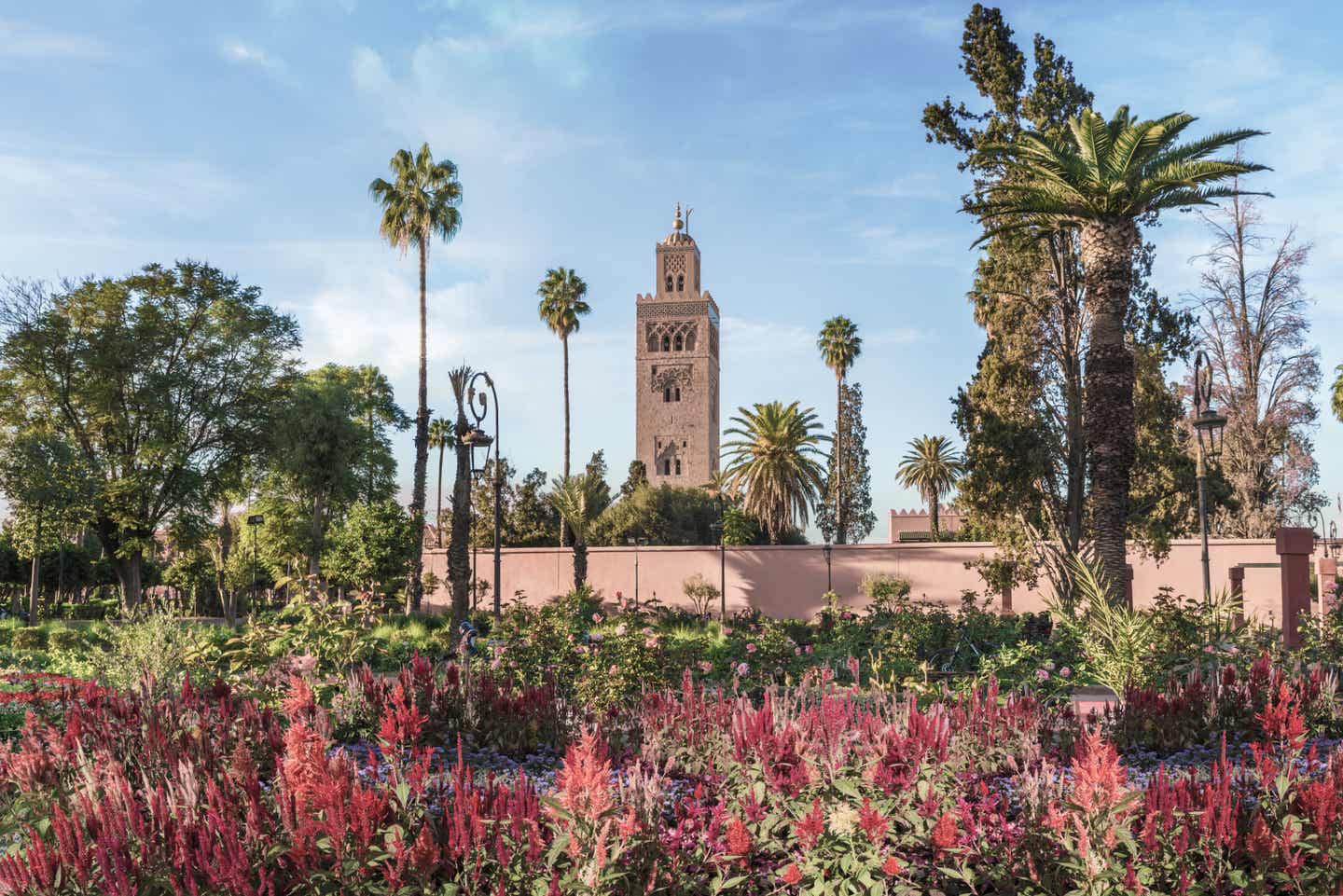 Reiseziele Ostern: Koutoubia-Moschee in Marrakesch