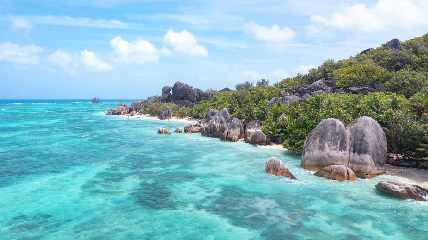 Praslin-Urlaubshighlight: Der Anse Source D’Argent 