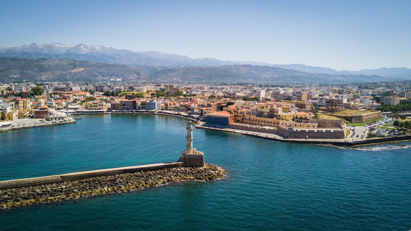 Chania – Hafenpanorama