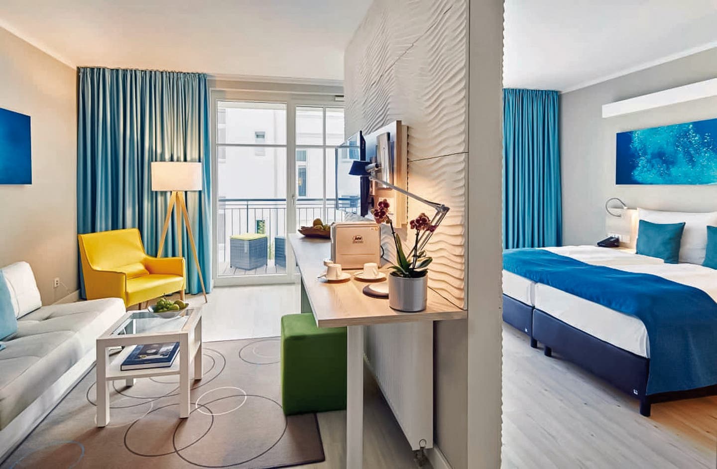 Wohnbeispiel Juniorsuite Landseite