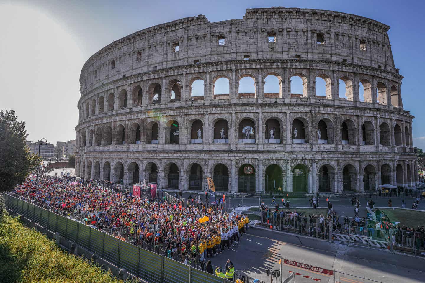 Rom Marathon mit Start am Colosseum