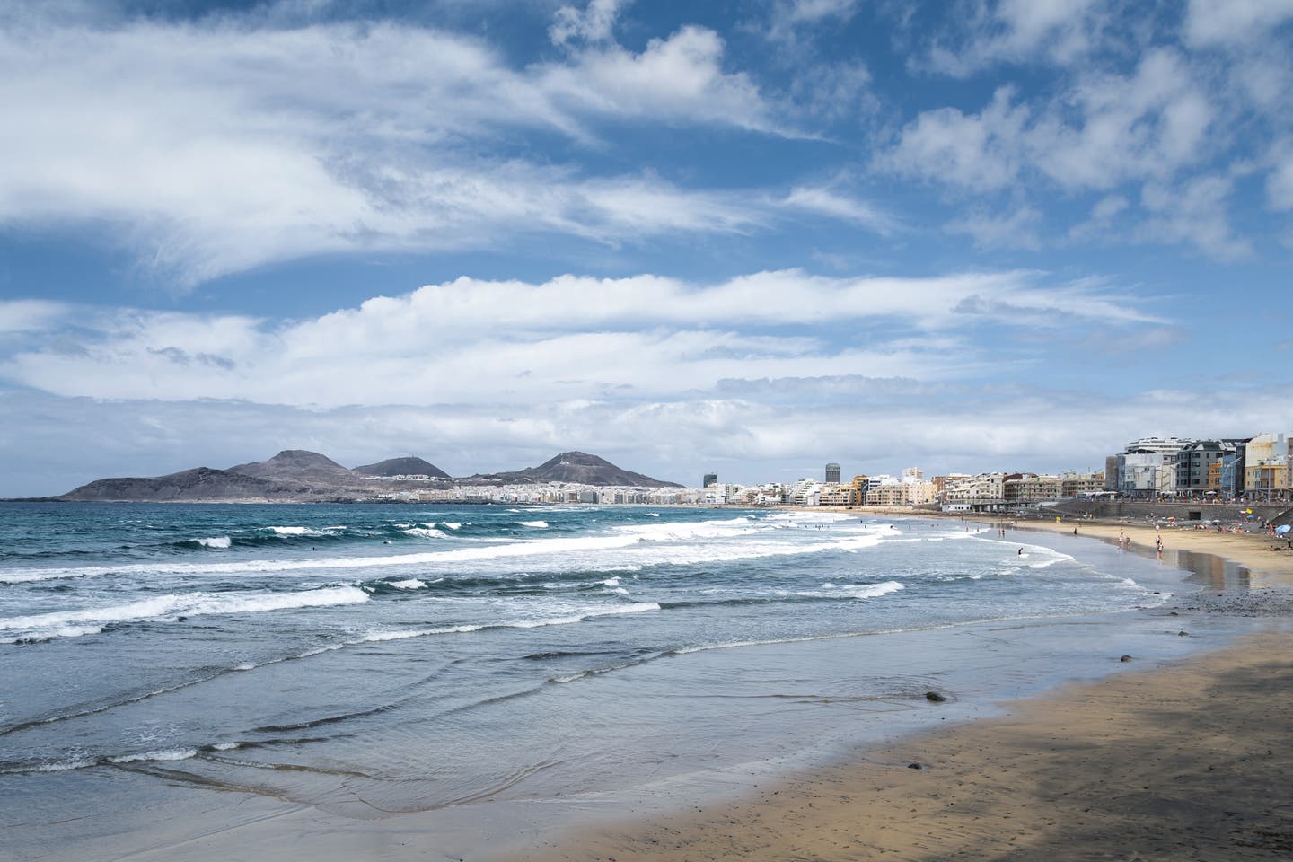 Einer der Strände Gran Canaria: Las Canteras 