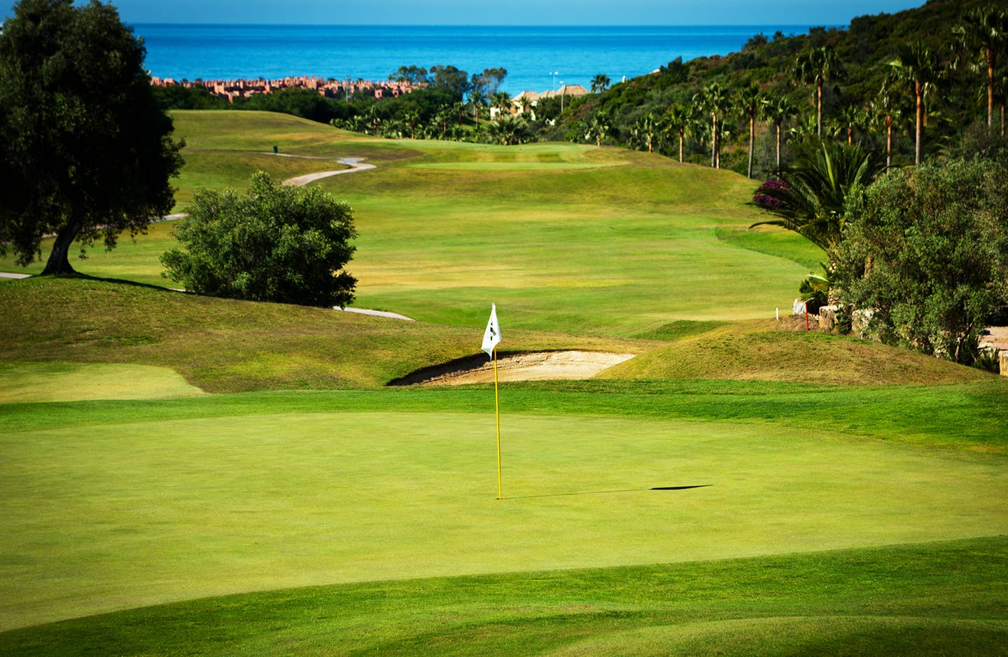 Golfurlaub Andalusien - Blick über den Golfplatz