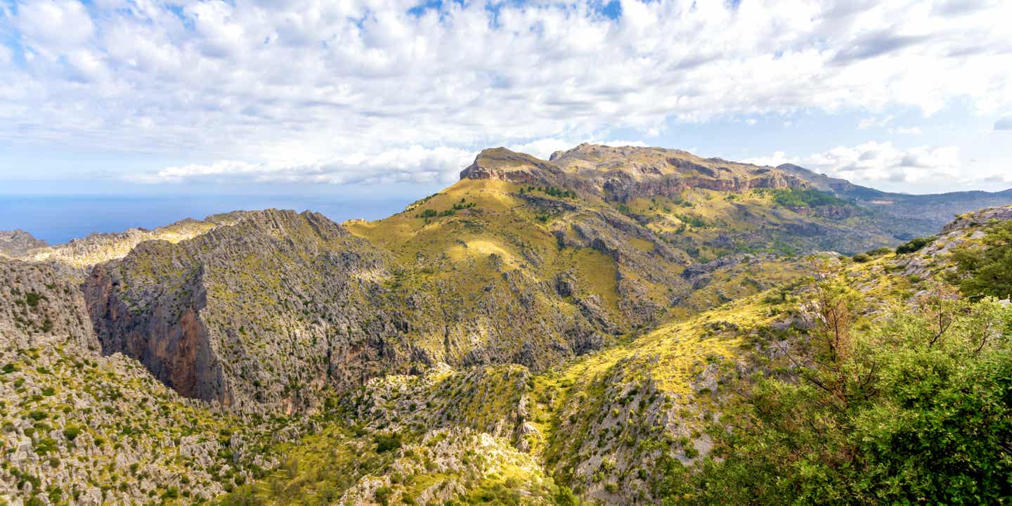 Panorama der Serra de Tramuntana 