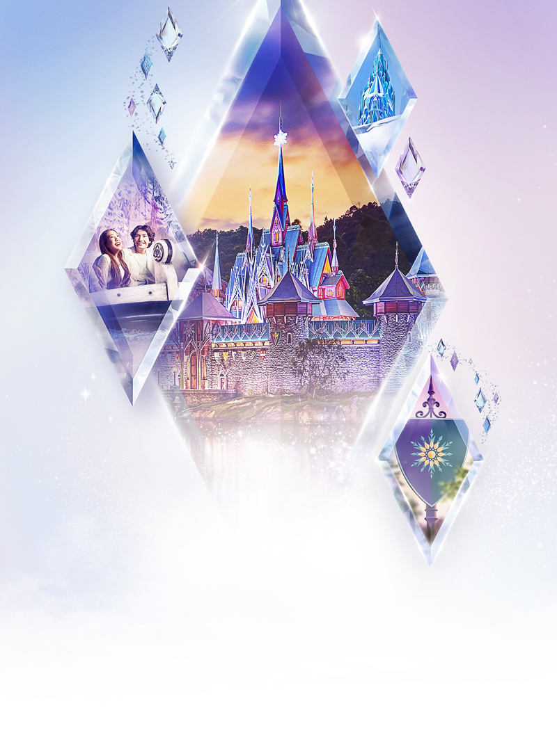 Disneyland Paris: World of Frozen, Eisdiamanten zeigen Arendelle