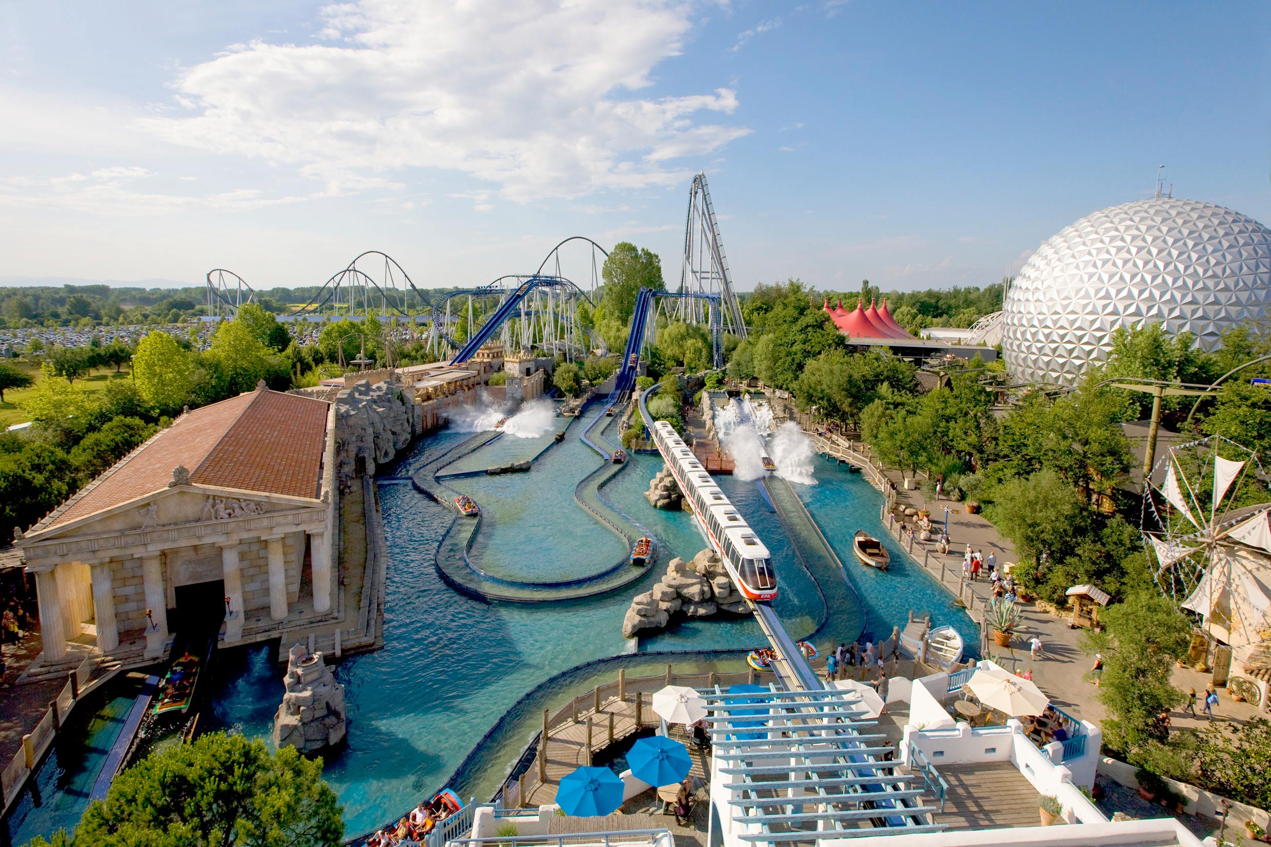 Europapark von oben