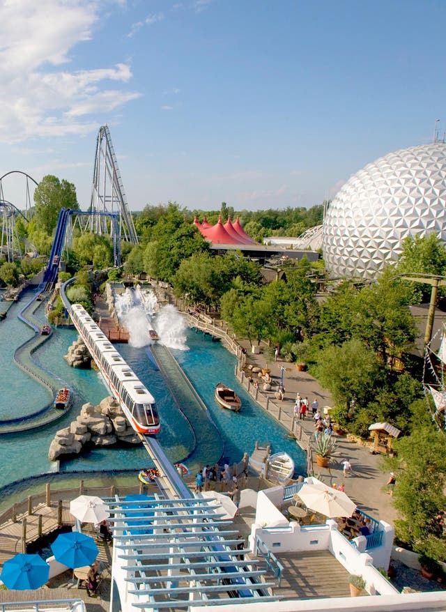 Hotel in Rust buchen Europapark von oben
