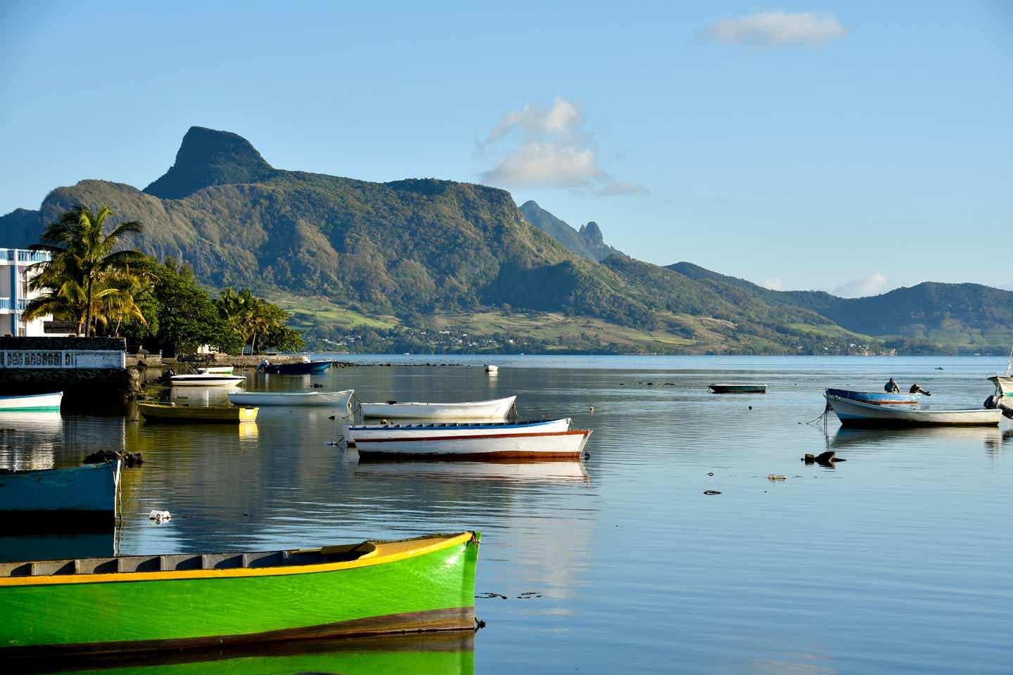 Mahebourg-Lagune auf Mauritius