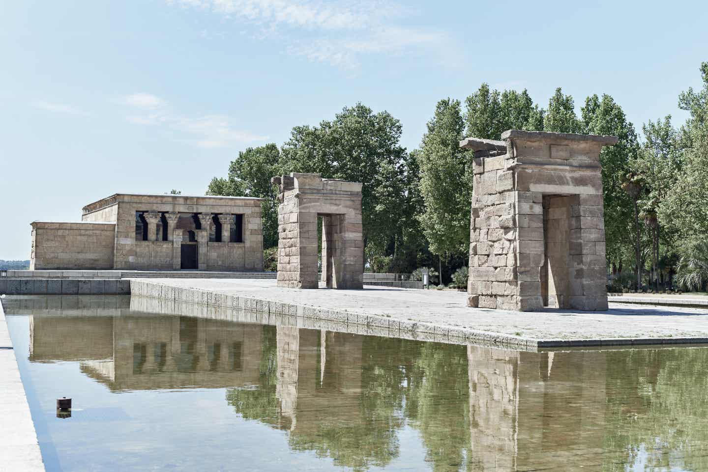 Madrid Sehenswürdigkeiten: Ägyptischer Tempel von Debod