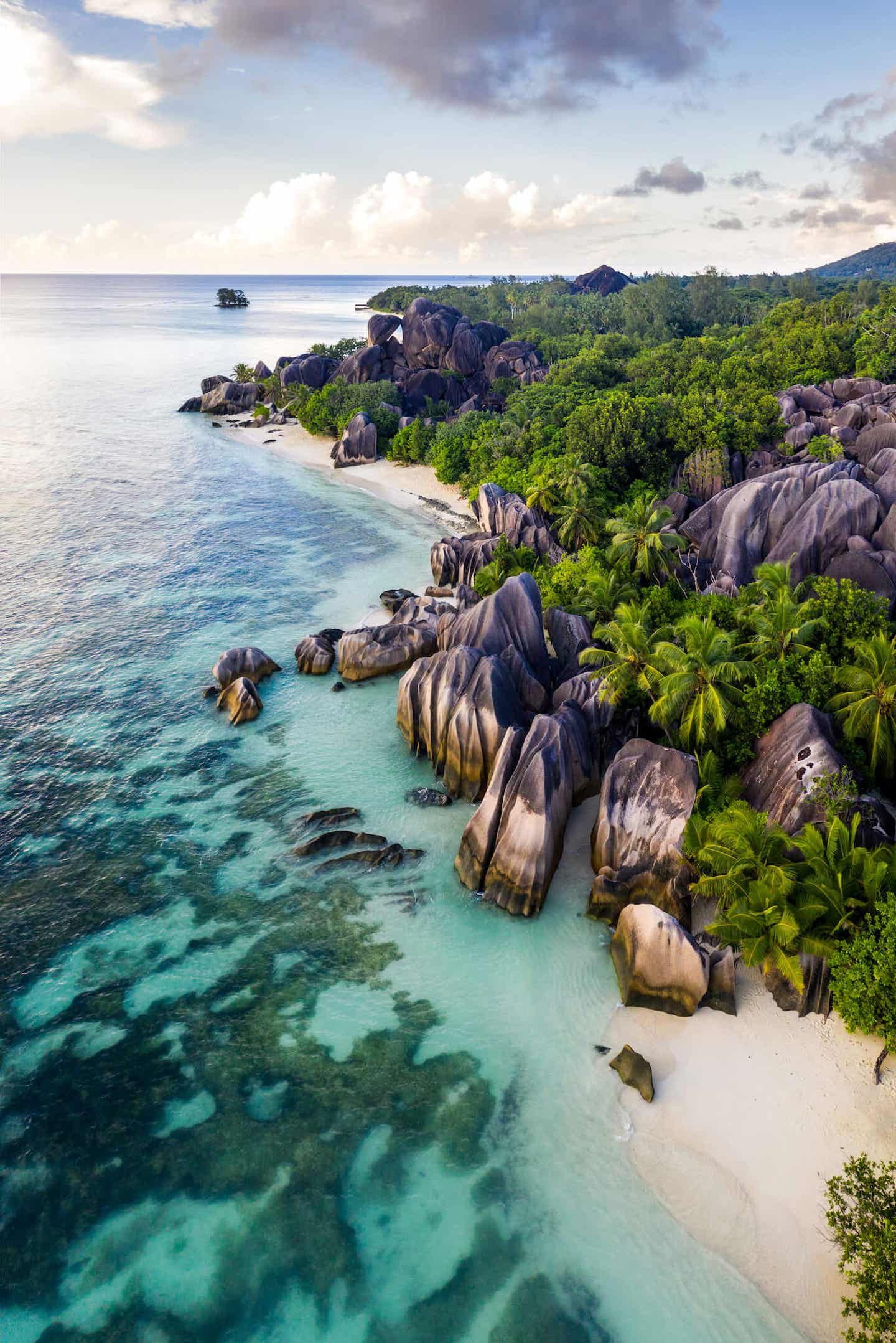 Anse Source d'Argent: bildschöner Strand für die Strandhochzeit auf den Seychellen