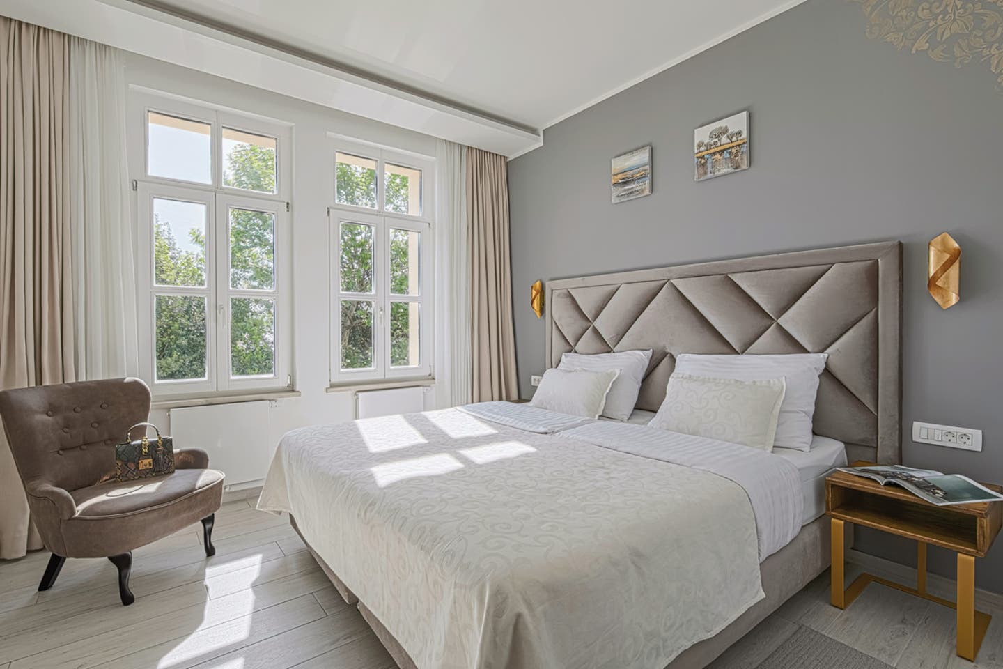 Wohnbeispiel Doppelzimmer Deluxe Meerblick