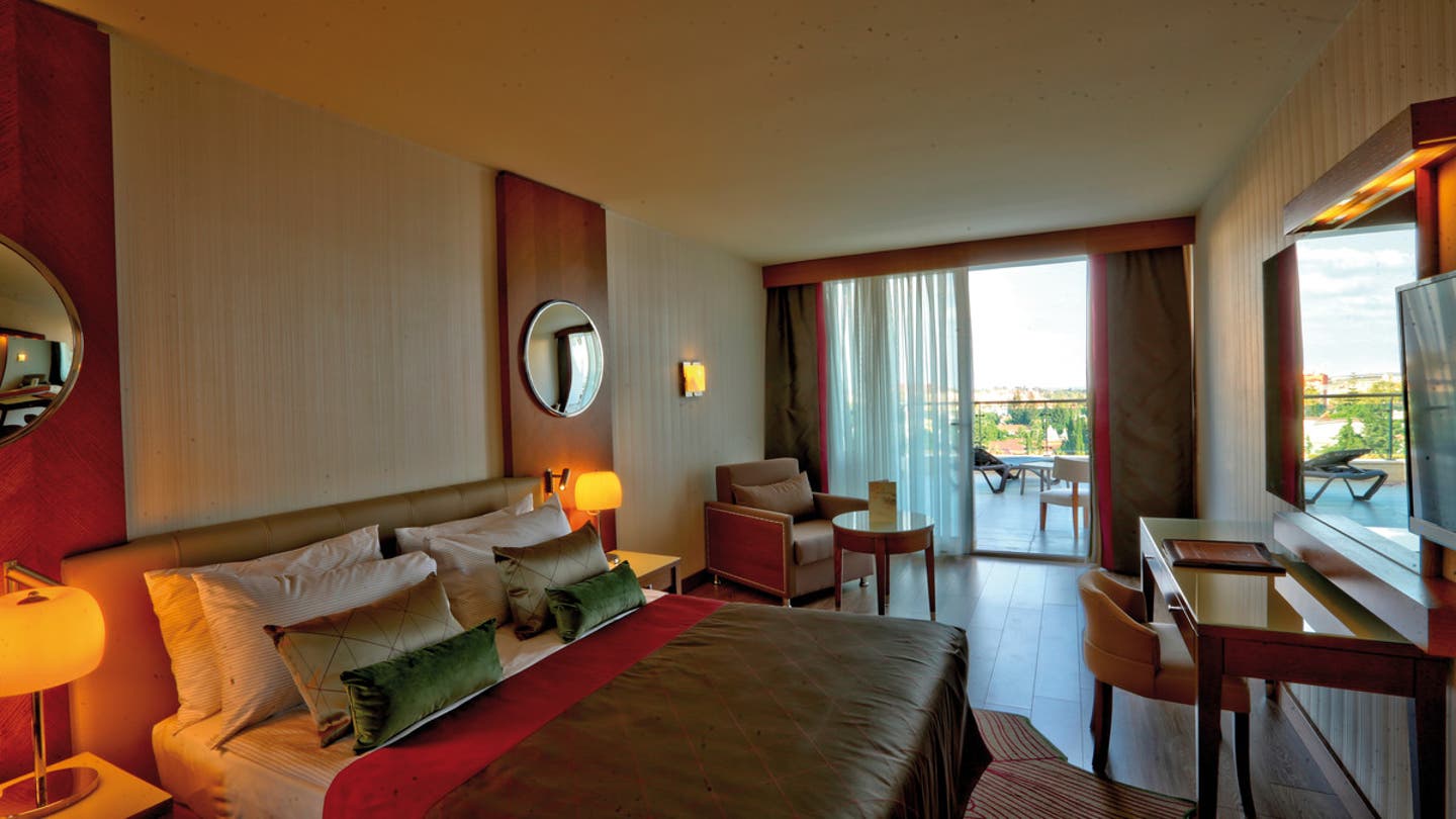 Wohnbeispiel Doppelzimmer mit Terrasse