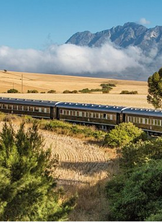 Zur Bahnreise Rovos Rail Südafrika