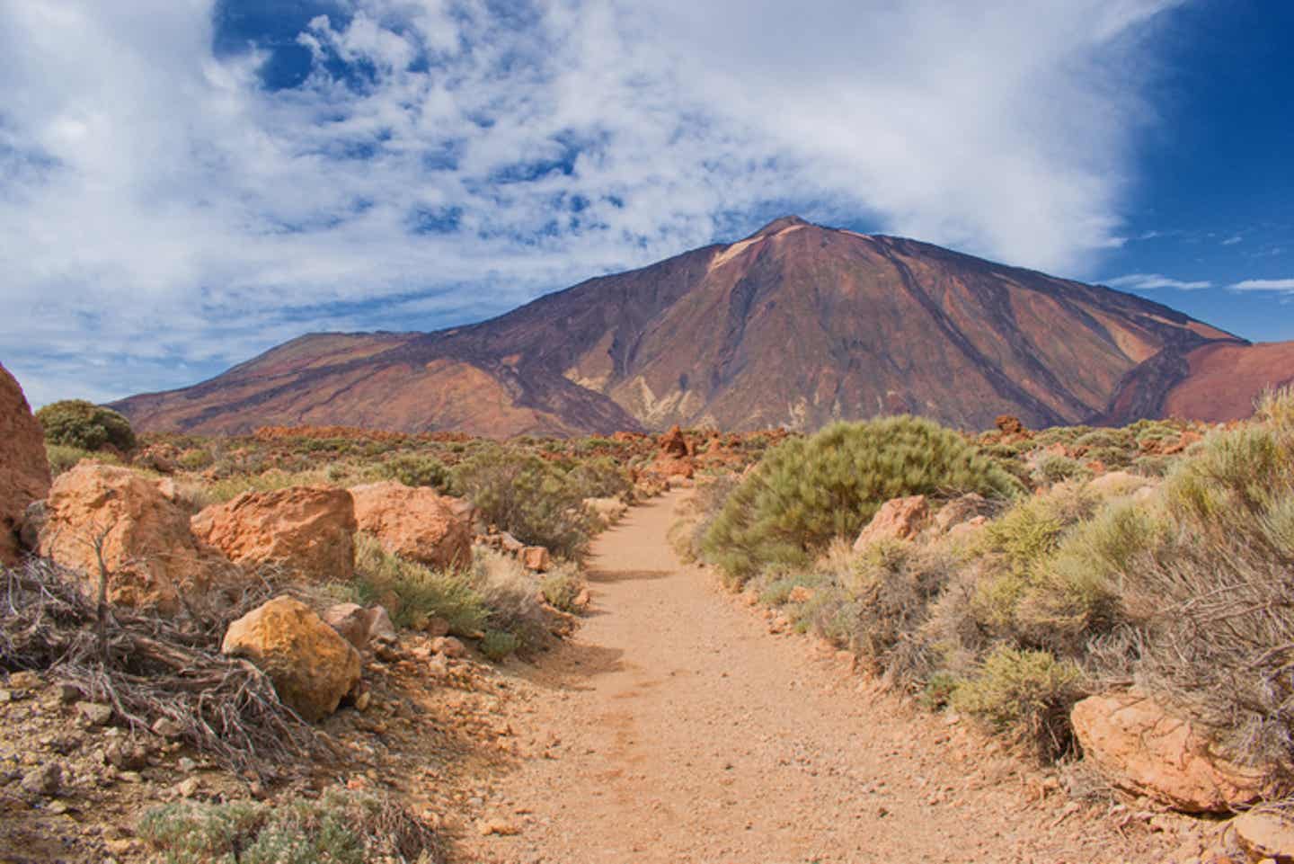 Abseits des Clubs bietet die Gegend rund um den Vulkan Pico del Teide hervorragende Wandermöglichkeiten