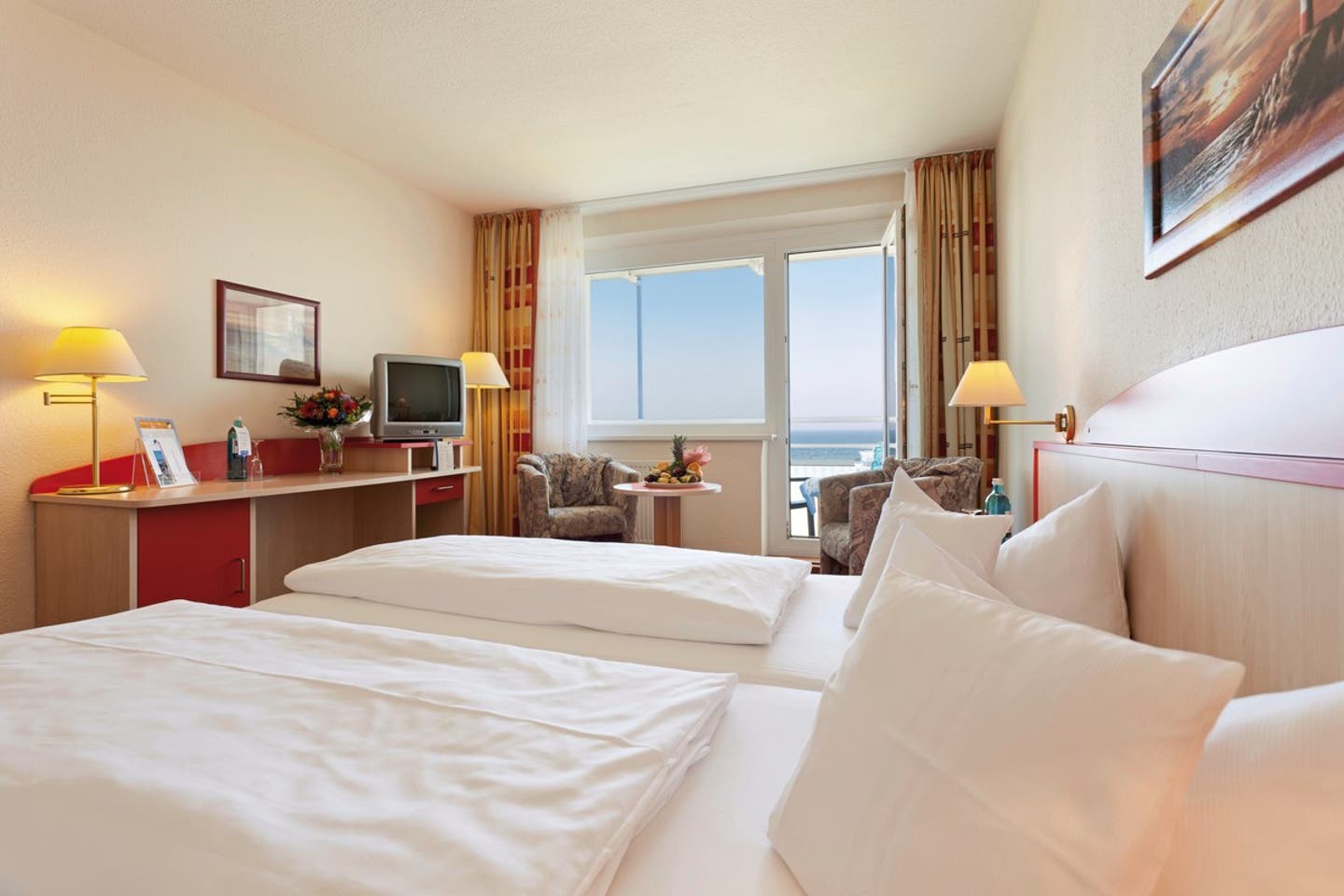 Wohnbeispiel Doppelzimmer Meerblick