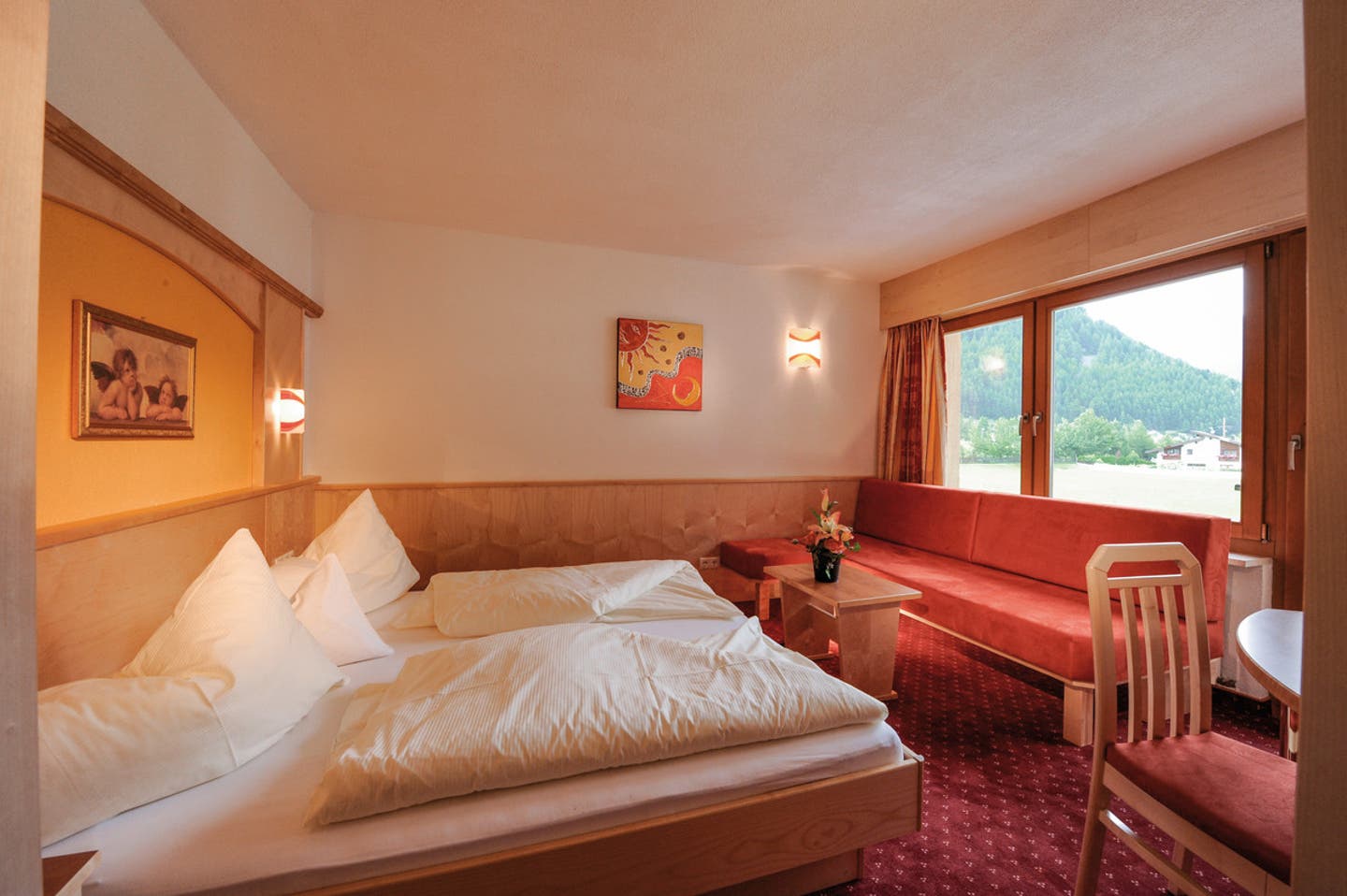 Wohnbeispiel Doppelzimmer Balkon