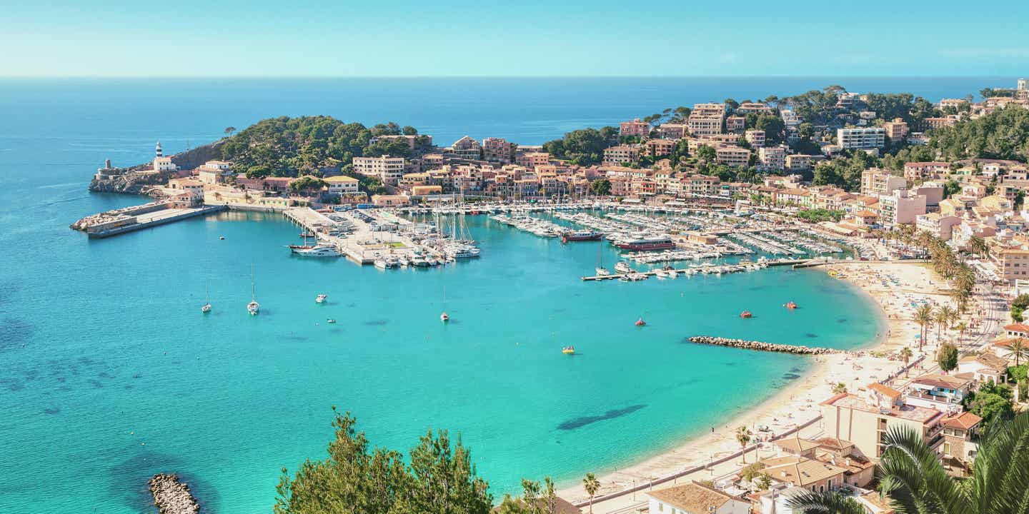 Port de Sóller auf Mallorca