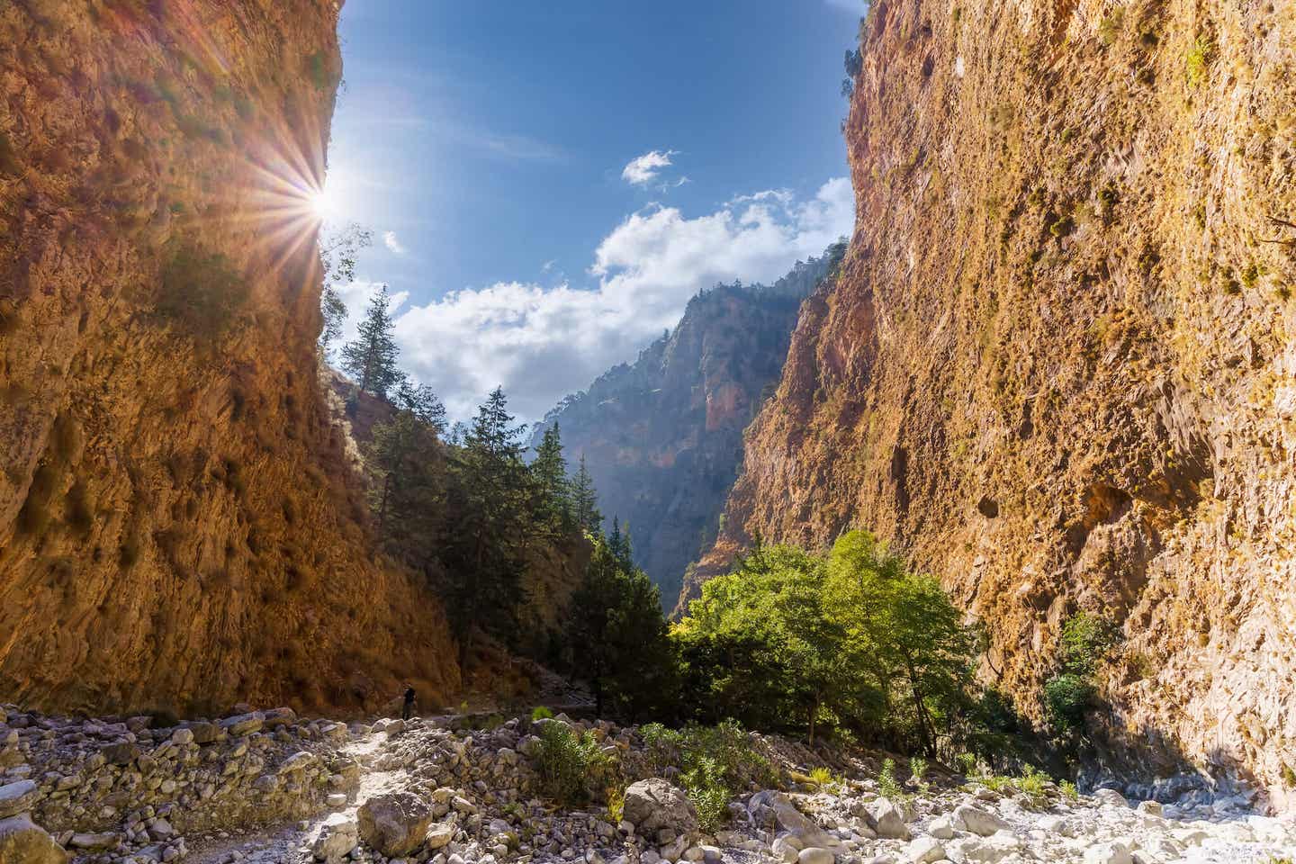 Kreta Urlaub mit DERTOUR. In der Samaria-Schlucht auf Kreta