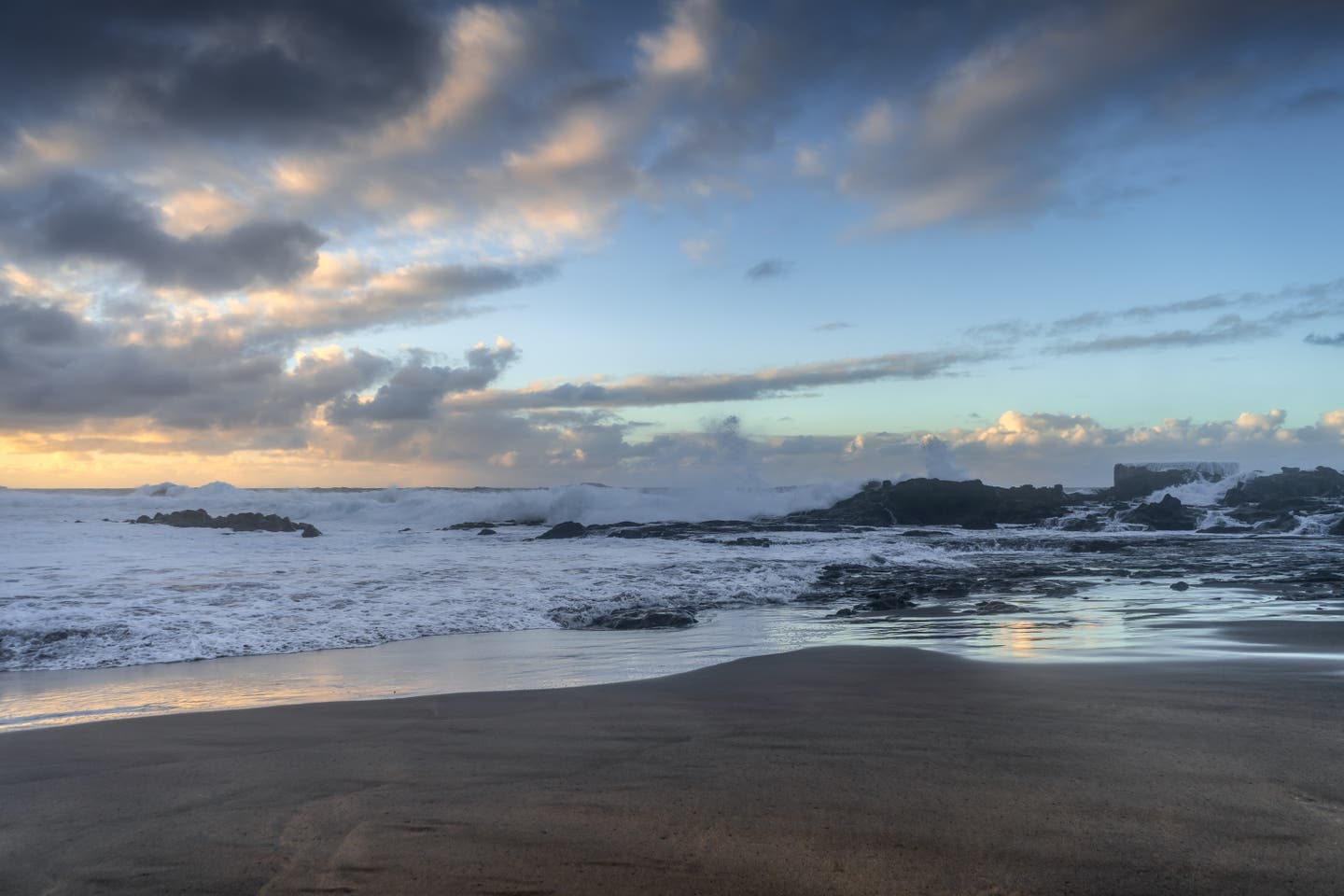 Strände Gran Canaria: Sonnenuntergang am Playa El Puertillo  