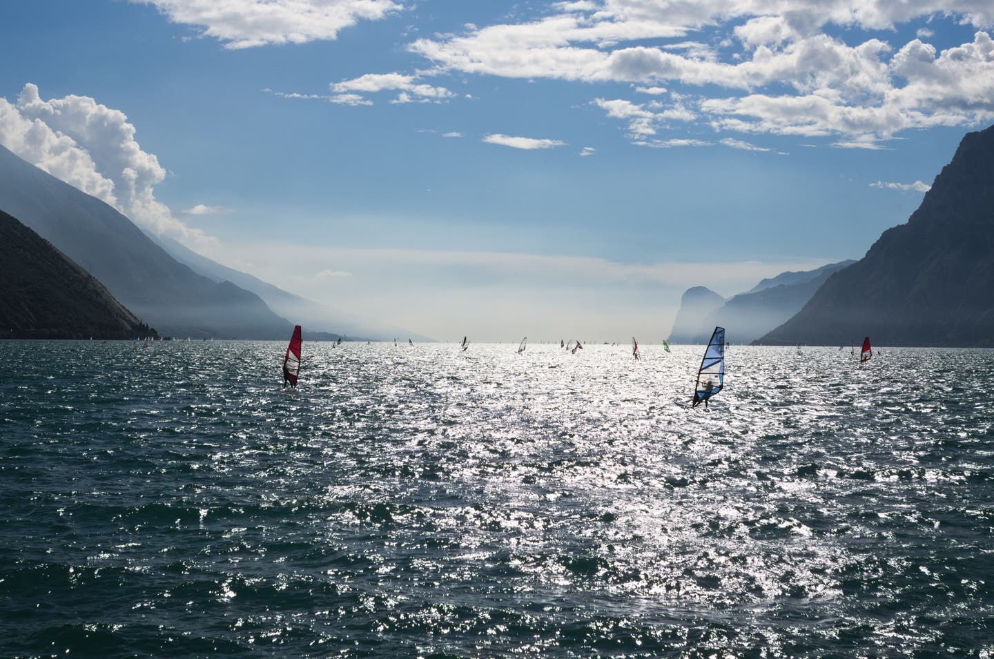 Windsurfen am Gardasee 