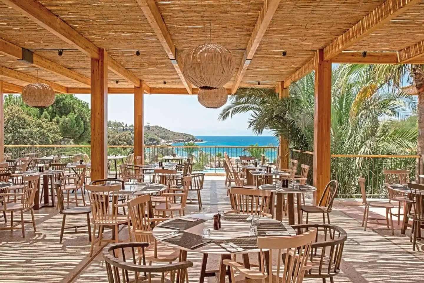 Hotels mit Wasserpark: Club Marvy Restaurant