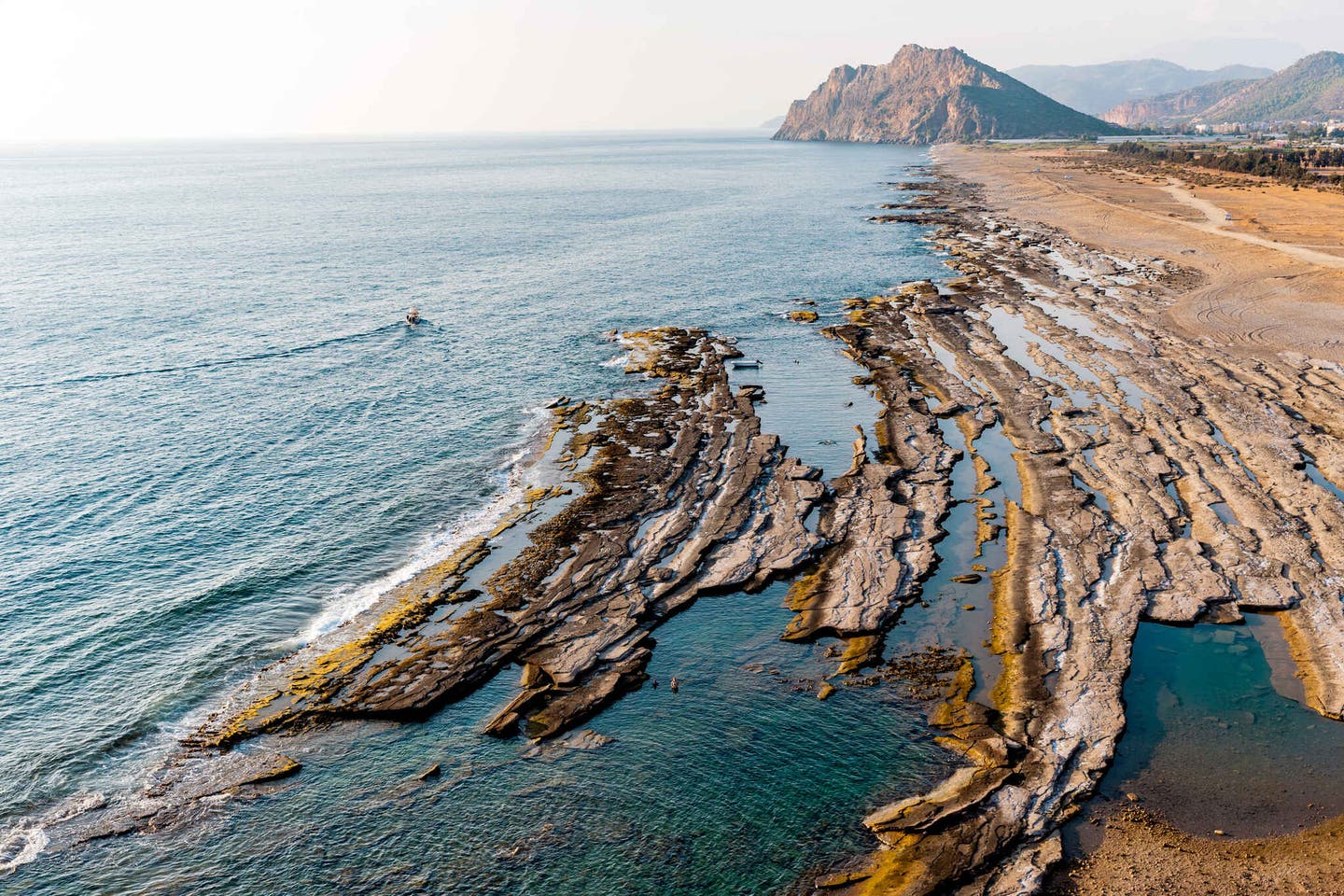 Ruhig und menschenleer: der Strand von Gazipasa