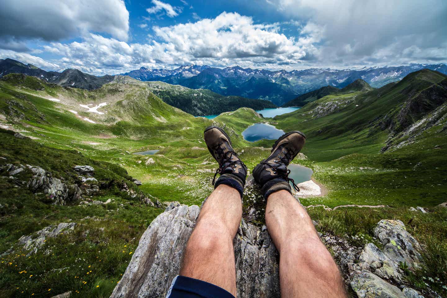 Wandern in den Alpen