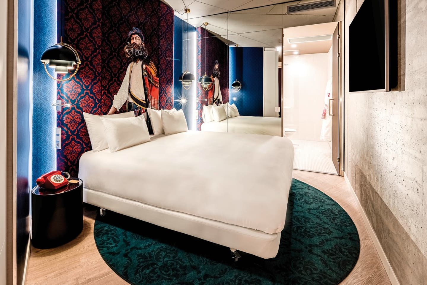 Wohnbeispiel nhow Doppelzimmer