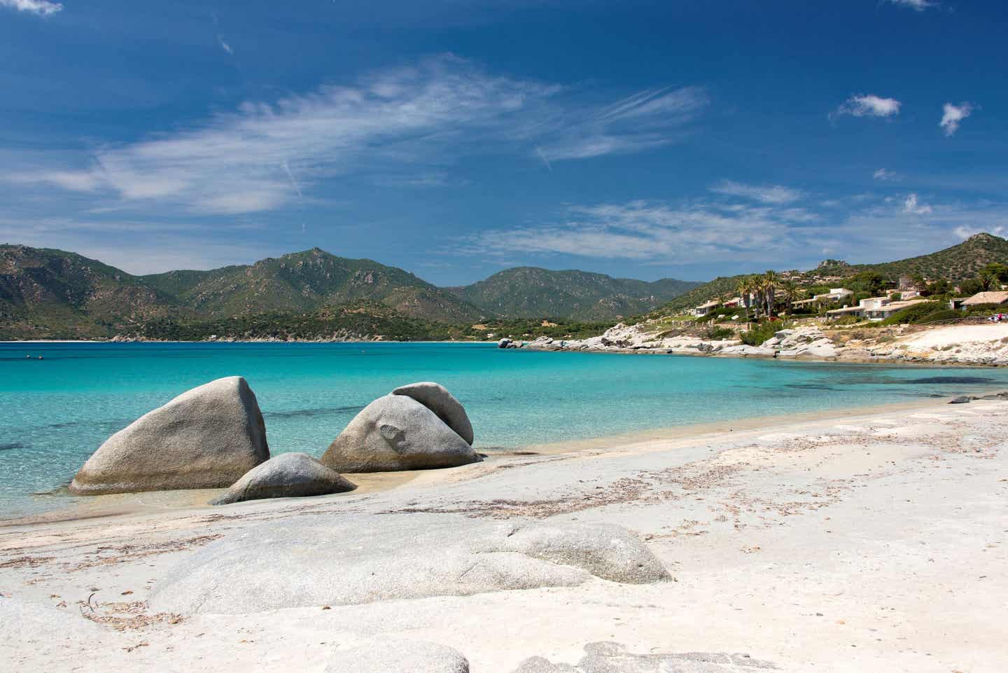 Die schönsten Strände Sardiniens: Spiaggia di Punta Molentis