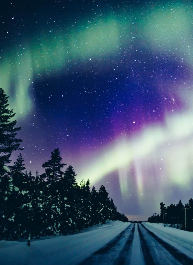 Zur Rundreise Lappland Finnland Polarlichter