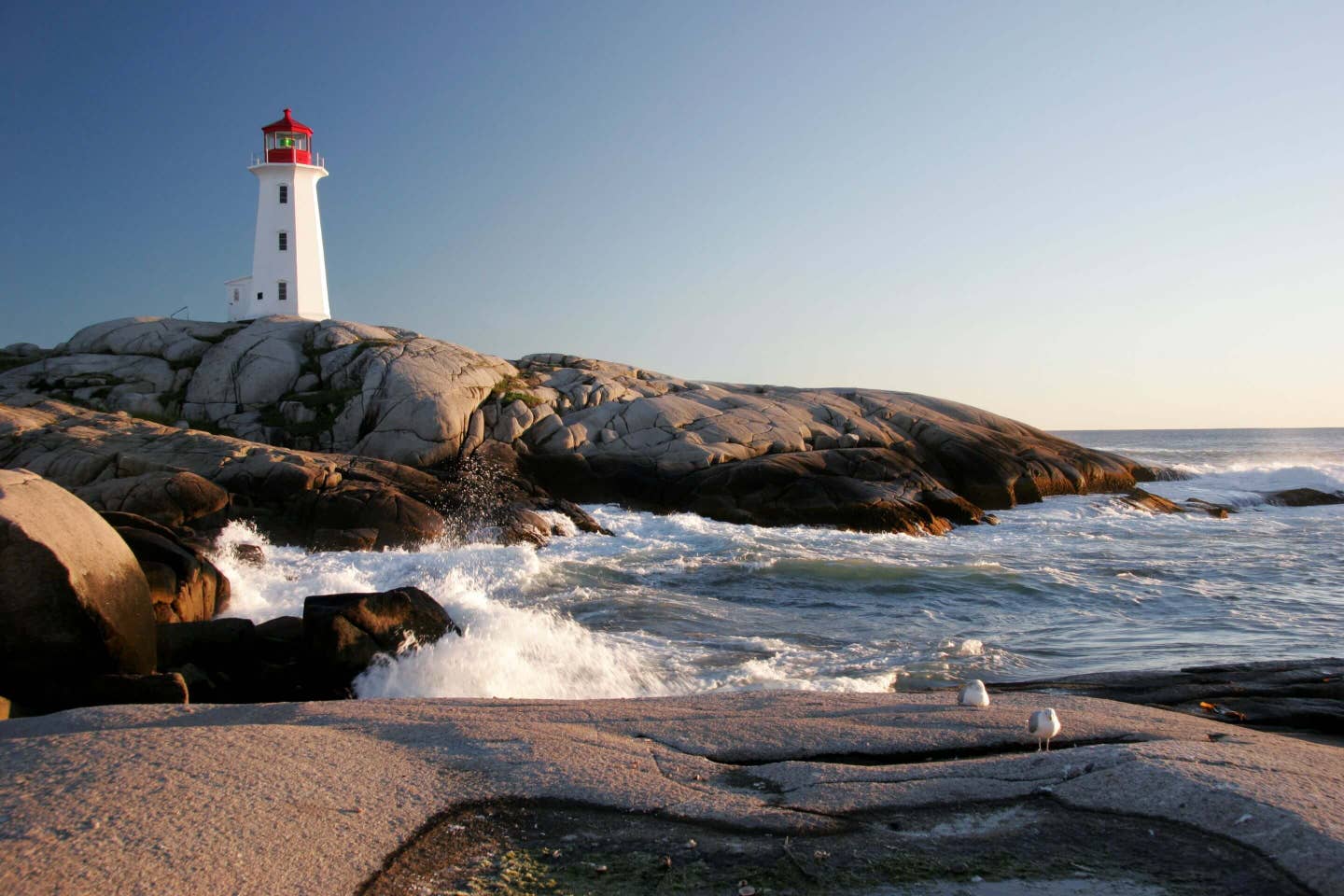 Peggys Cove Leuchtturm in Nova Scotia