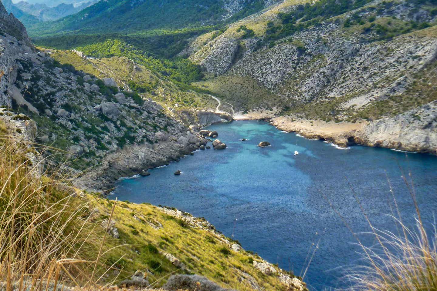 Cala Figuera an der Südküste Mallorcas