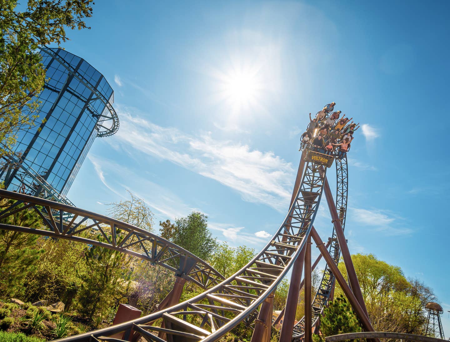 Europa-Park Bereich Kroatien mit neuer Achterbahn „Voltron“