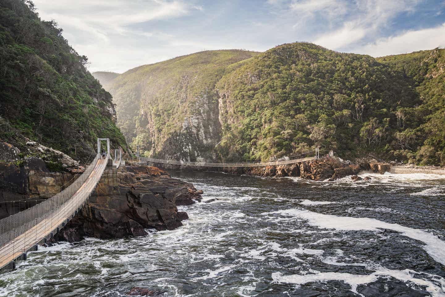 Südafrika Garden Route: Hängebrücken im Tsitsikamma Nationalpark