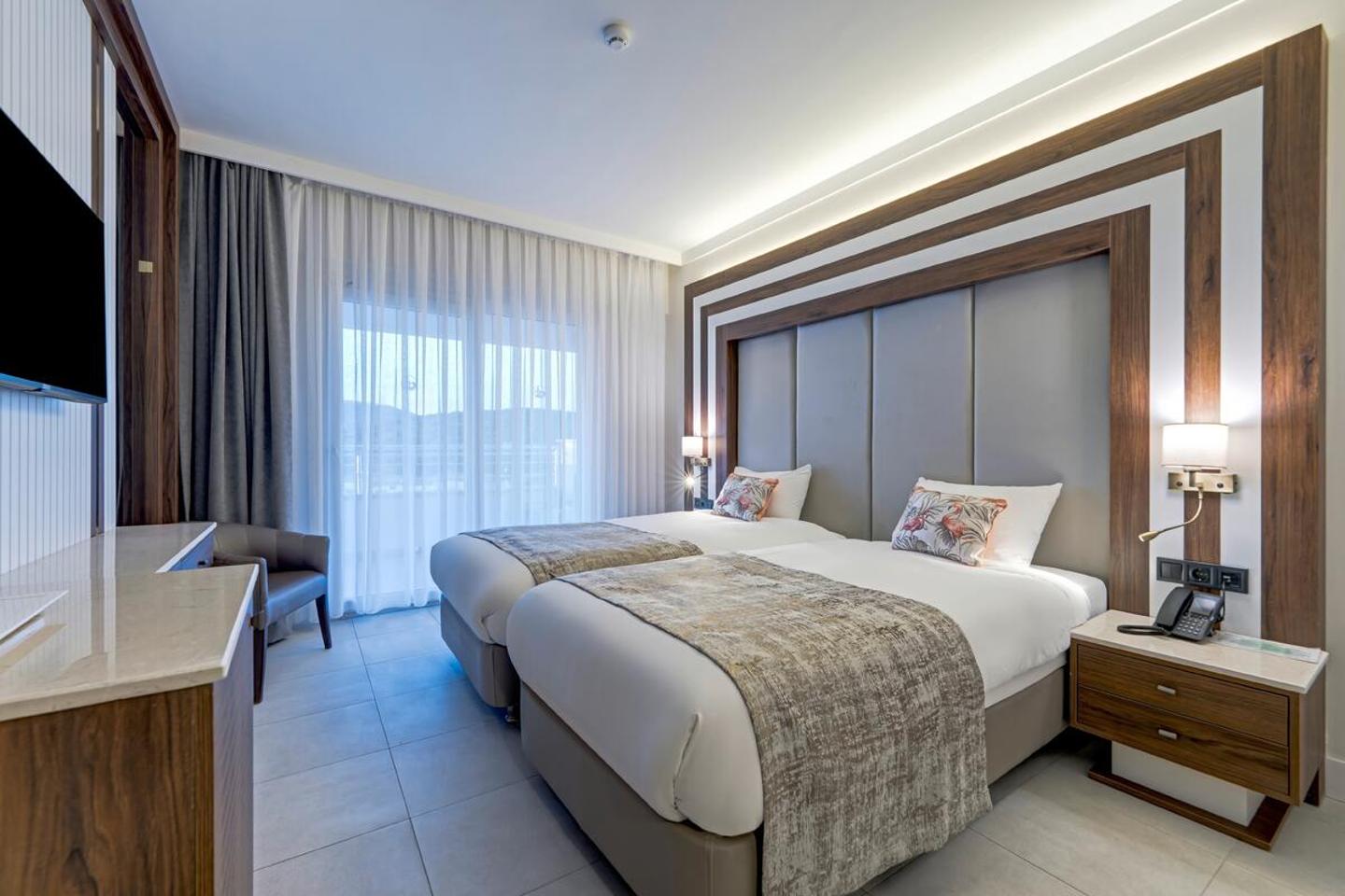 Wohnbeispiel Doppelzimmer Select seitl. Meerblick