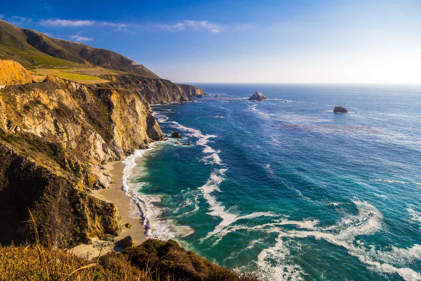 Highway 1: Küste bei Big Sur in Kalifornien