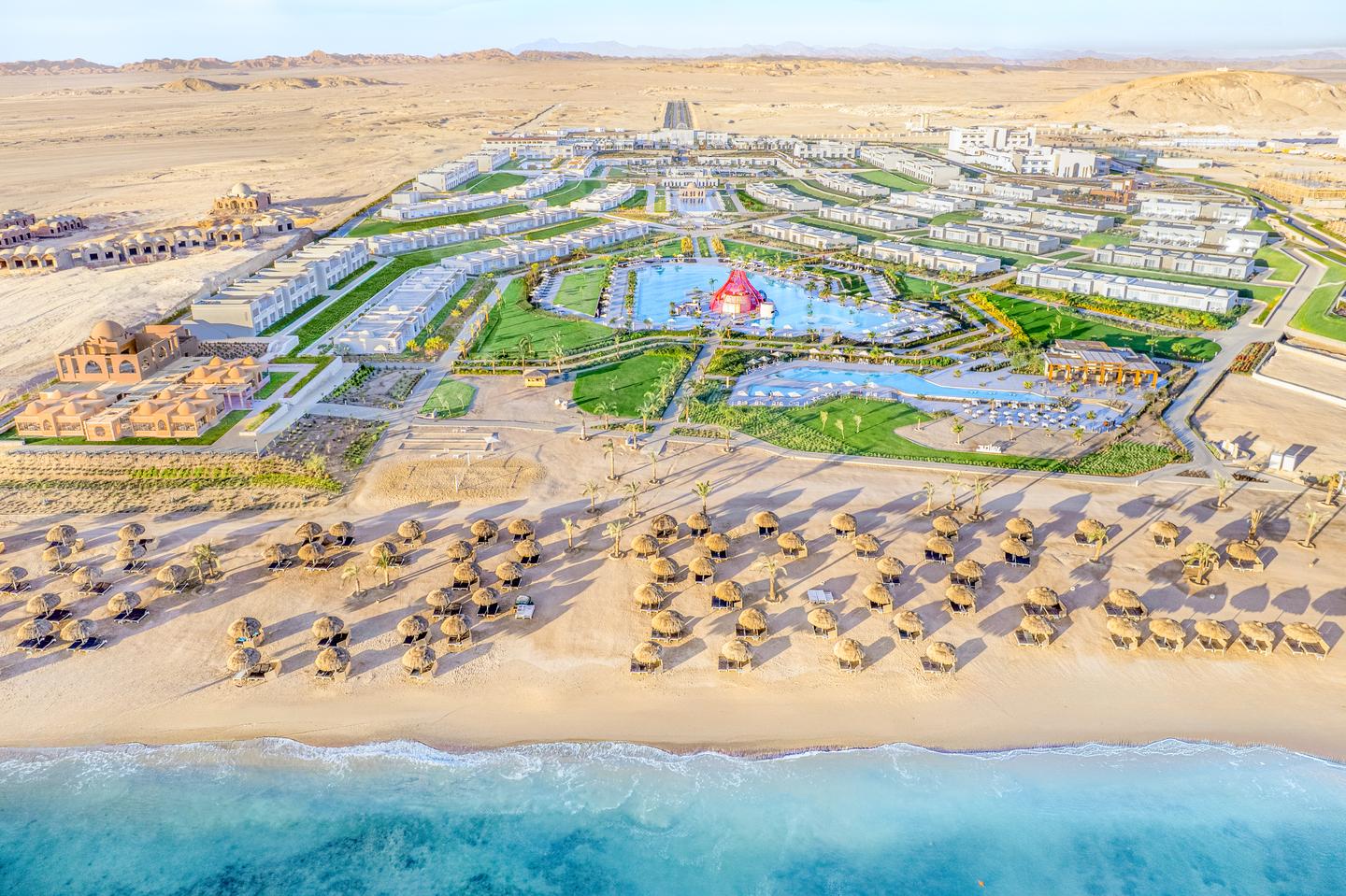 Luftbild Hotelanlage Sentido Reef Oasis Suakin Resort