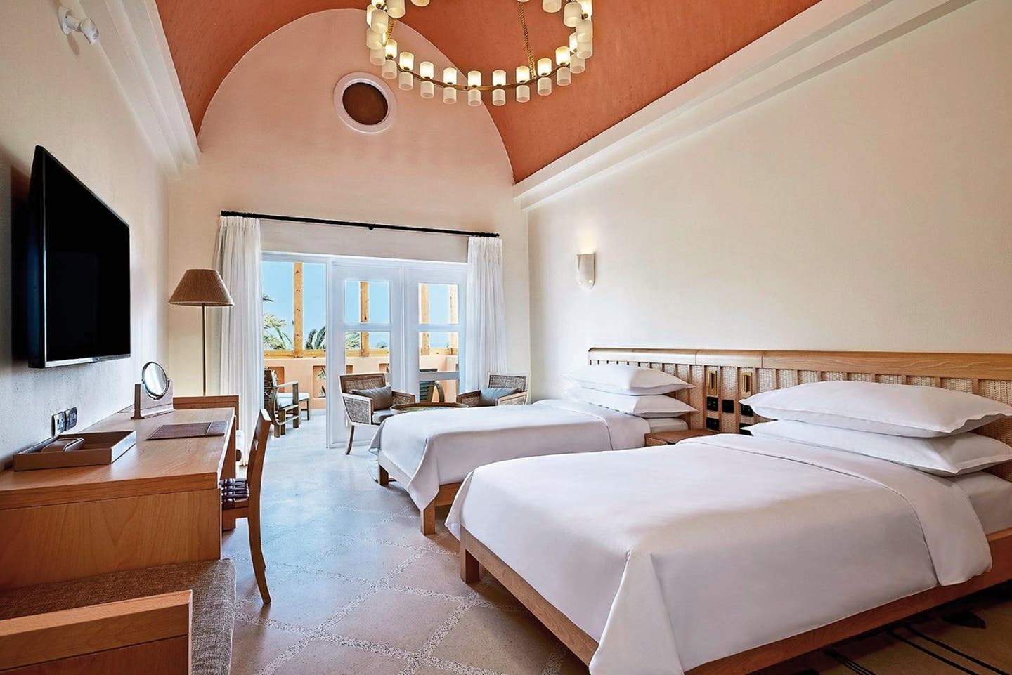 Wohnbeispiel Doppelzimmer Deluxe Meerblick