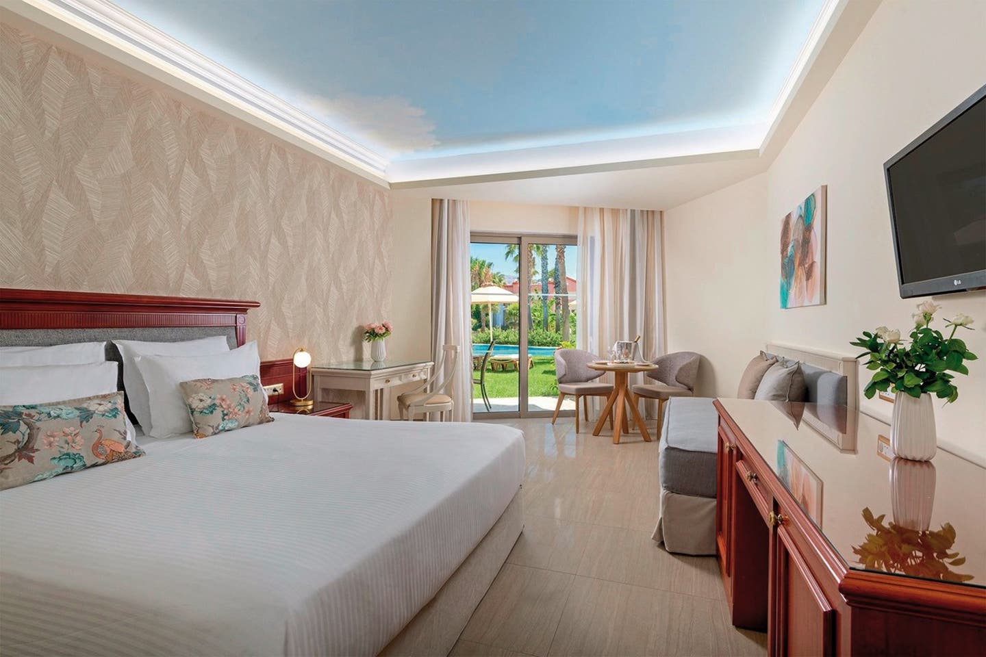 Wohnbeispiel Doppelzimmer Gemeinschaftspool